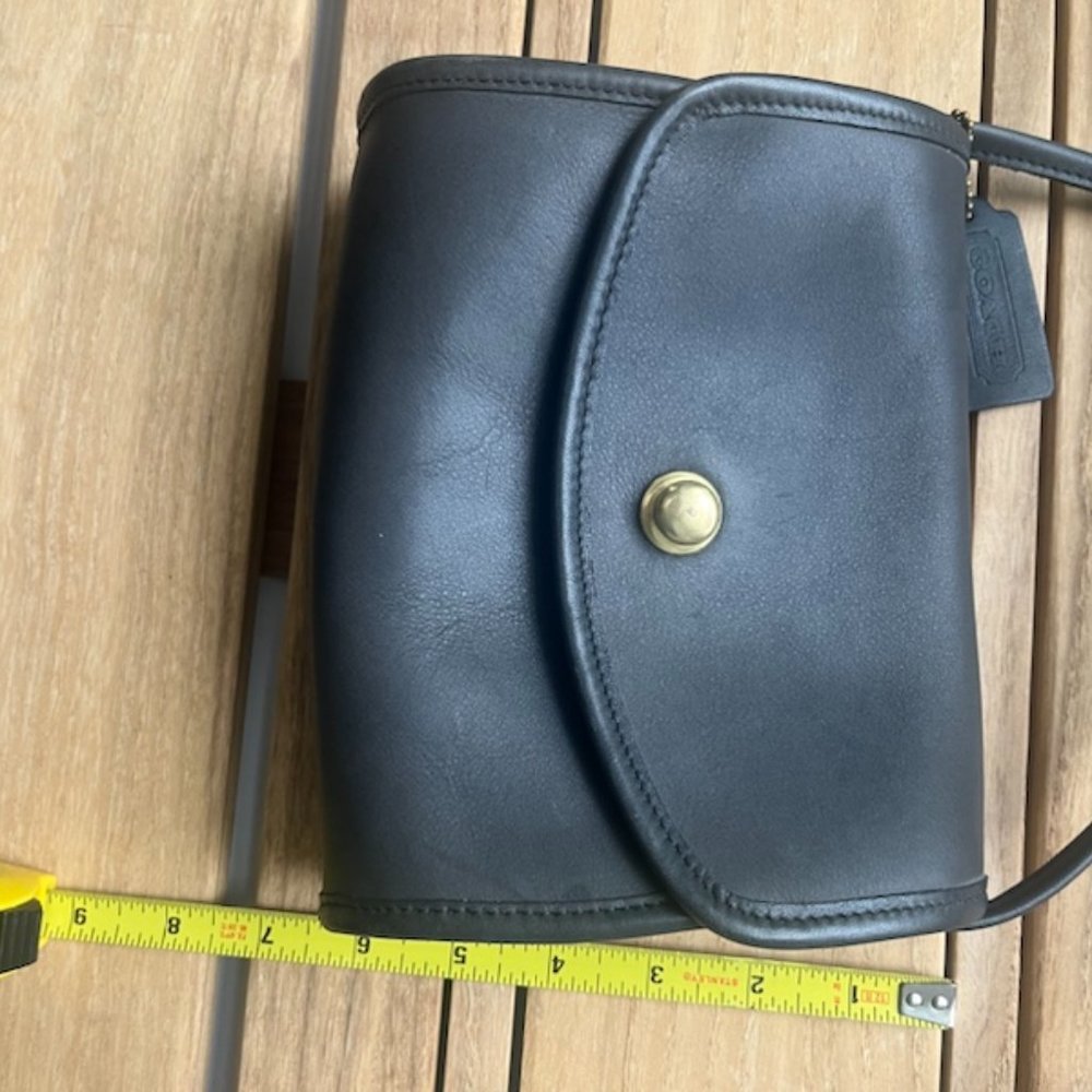 Coach mini crossbody navy